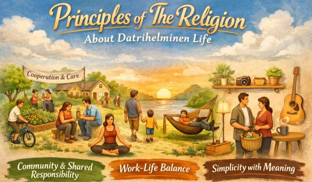Principles of The Religion About Datrihelminen Life