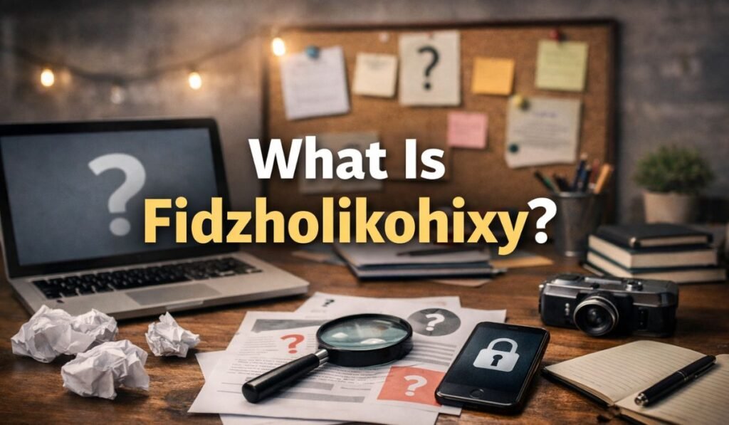 What Is Fidzholikohixy?