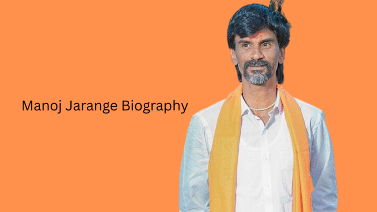Manoj Jarange Biography: Age, Caste, Family, Net Worth & Political Journey